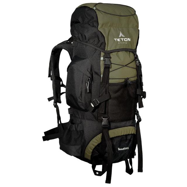TETON Sports Scout 3400 Internal Frame Backpack; High-Performance Backpack for Backpacking, Hiking, Camping
