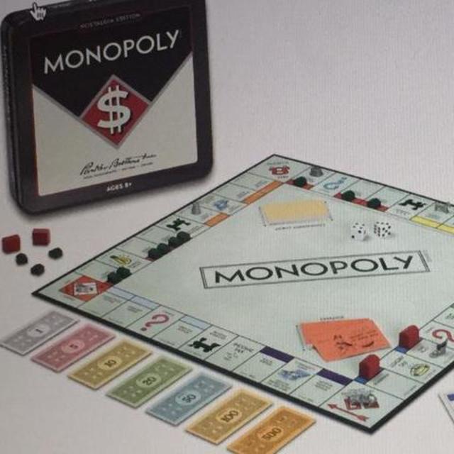Monopoly Nostalgia Tin