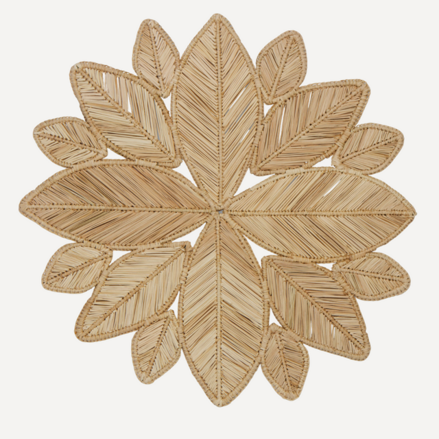 Flower Iraca Placemat