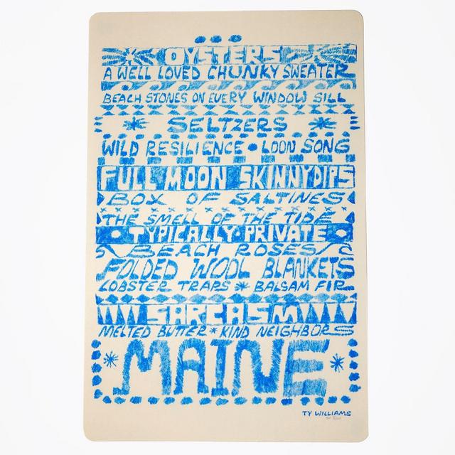 Maine Poster