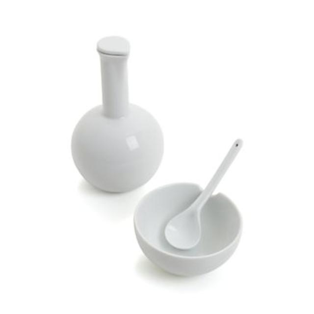 Oil and Parmesan Serving Set