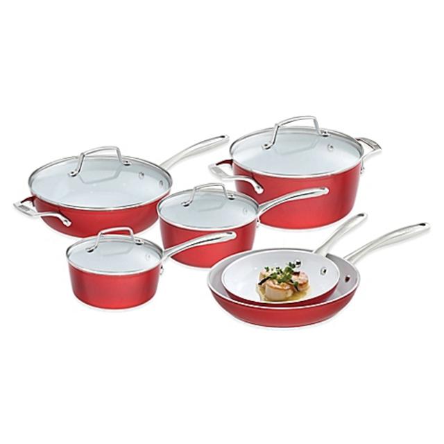 Bialetti® Aeternum Revolution 10-Piece Ceramic Cookware Set