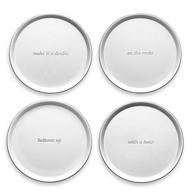 kate spade new york Silver Street Coaster (Set of 4)