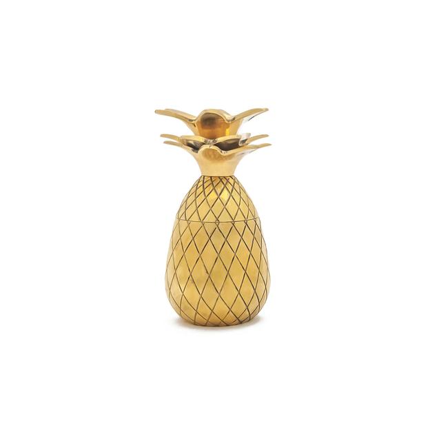The Pineapple Co. Pineapple Shot Glasses in Gold (Set of 2)