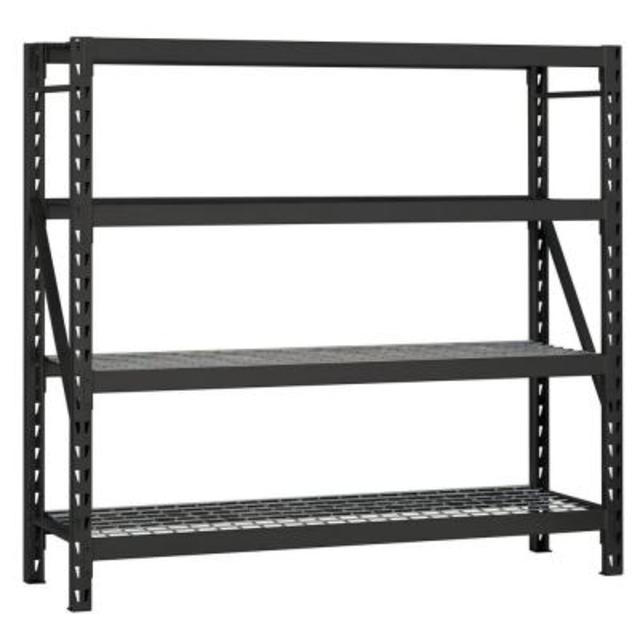 Steel Garage Shelving Unit (77 in. W x 78 in. H x 24 in. D)