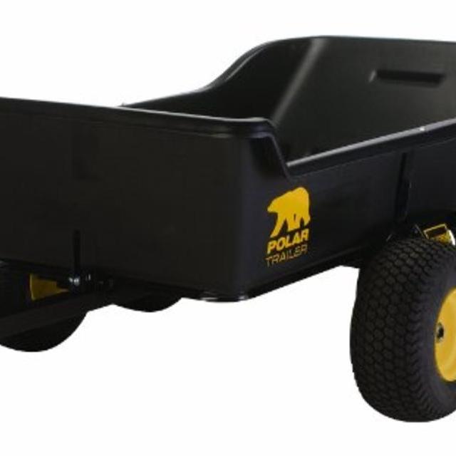 Polar Trailer 8262 HD 1500 Tandem Axle Utility Cart, 98 by 54 by 31-Inch