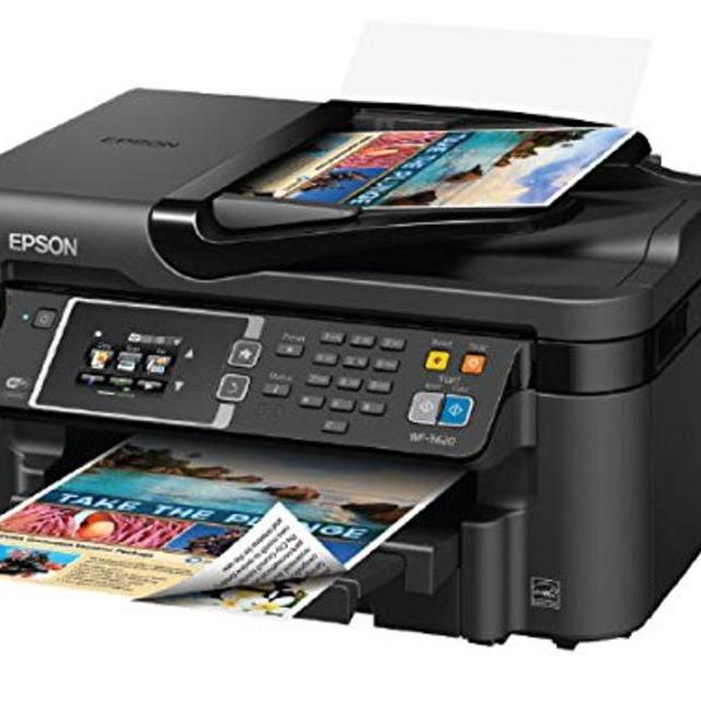 Epson WorkForce WF-3620 WiFi Direct All-in-One Color Inkjet Printer, Copier, Scanner