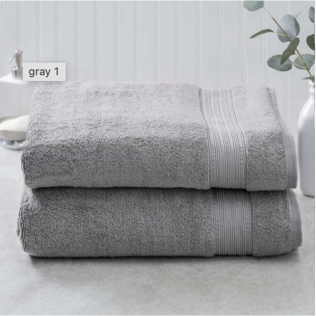 Charisma 100% Hygrocotton 2-piece Bath Sheet Set