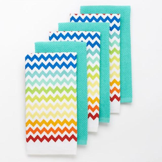 The Big One® Chevron 6-pk. Kitchen Towels