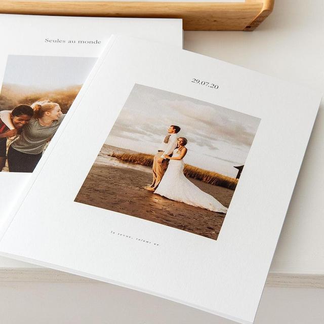 Printing photos and an album from our wedding