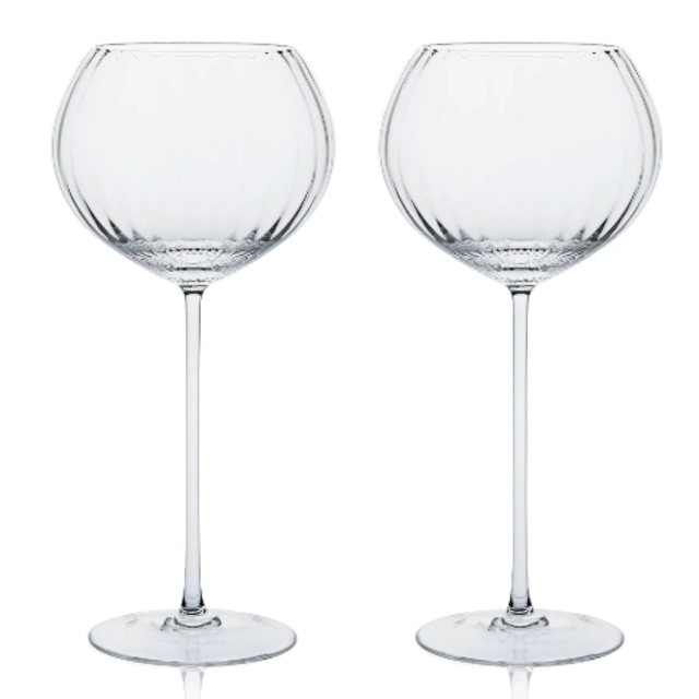 Quinn Clear Red Wine Glasses, Set of 2