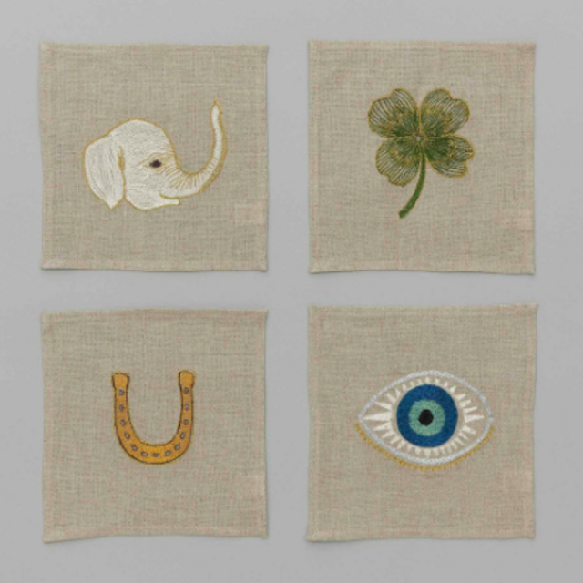 Good Luck Cocktail Napkin Set
