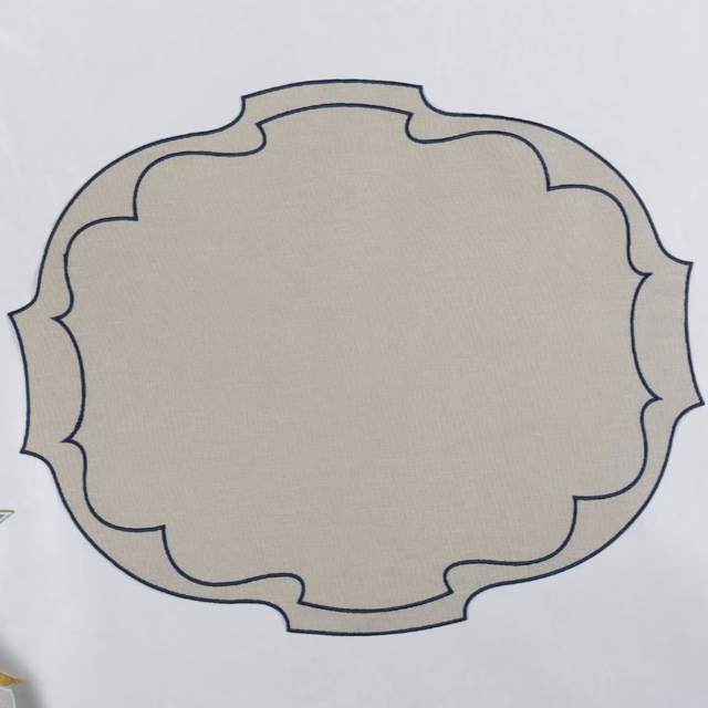 La Gallina Matta Placemat, Parentesi Oval