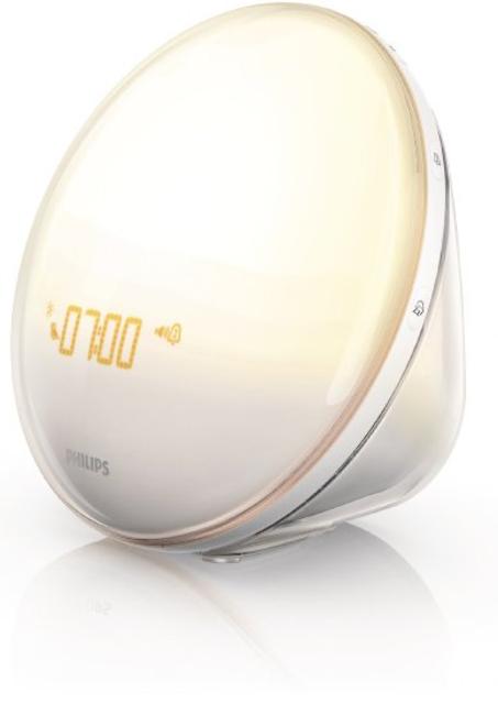 Philips HF3520 Wake-Up Light With Colored Sunrise Simulation, White