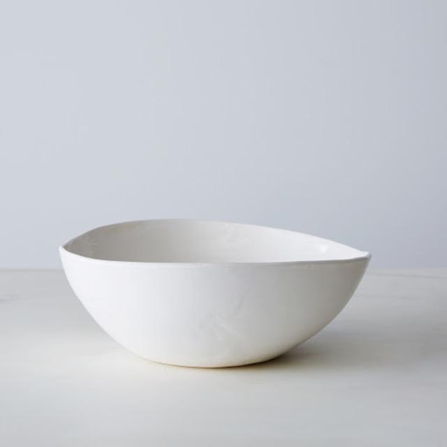 Handmade Porcelain Salad Bowl