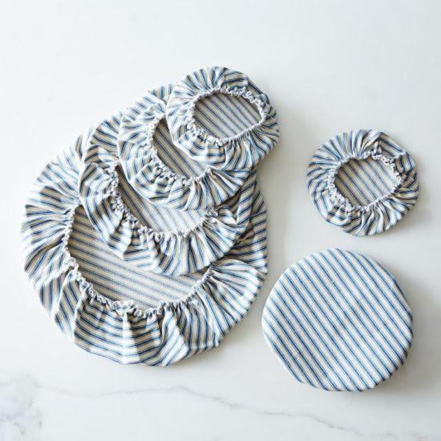 Linen & Cotton Bowl Covers (Set of 6)