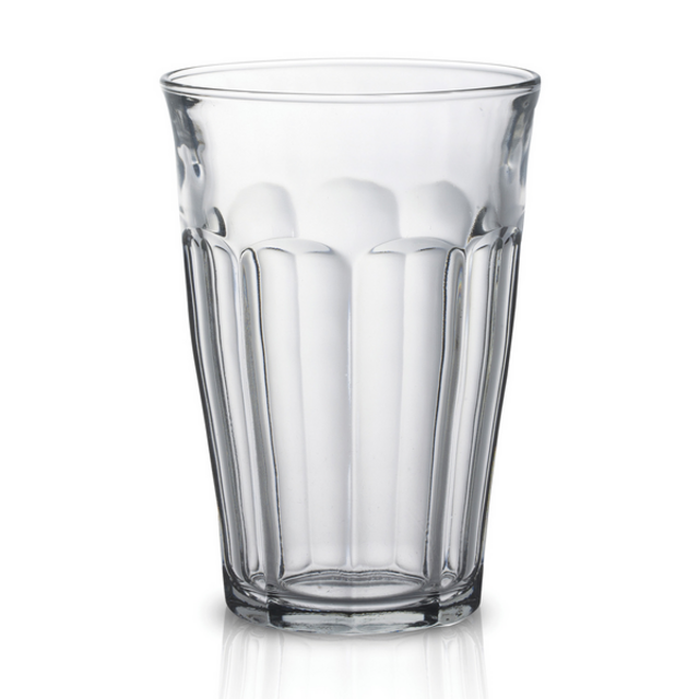 Duralex Picardie Glass Tumblers, Set of 6, 17.5 oz.