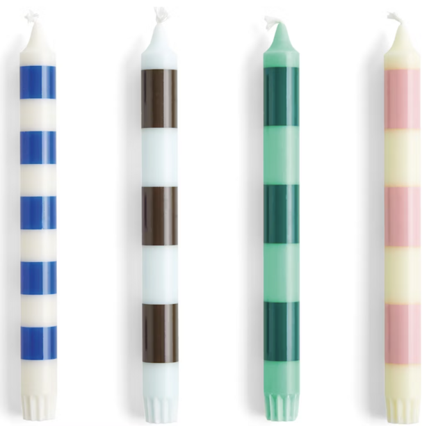 Stripe Candle