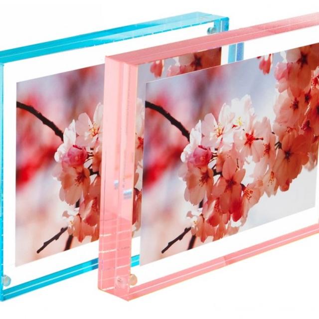 Pastel Edge Magnet Frame (Orange)