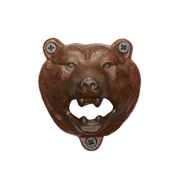 Wall-Mount Bear Bottle Opener Item # E0469
