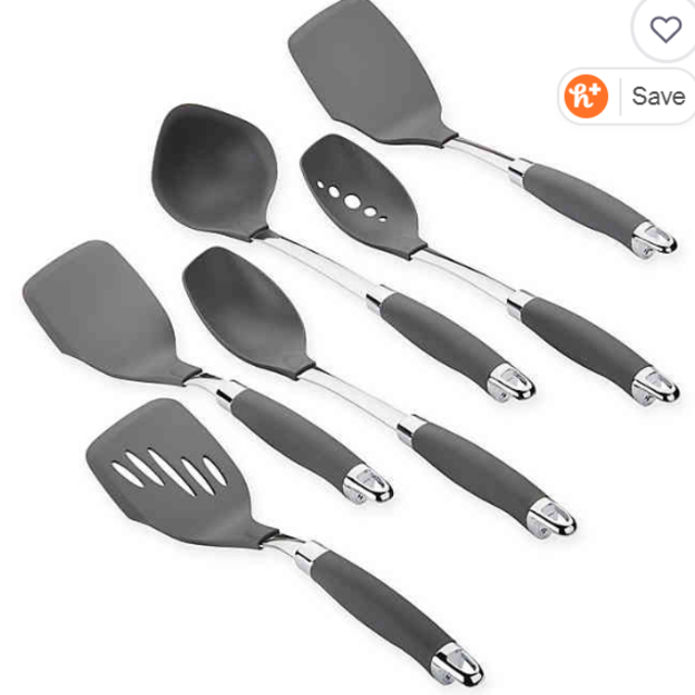 Anolon® SureGrip™ 6-Piece Nylon Nonstick Utensil Set