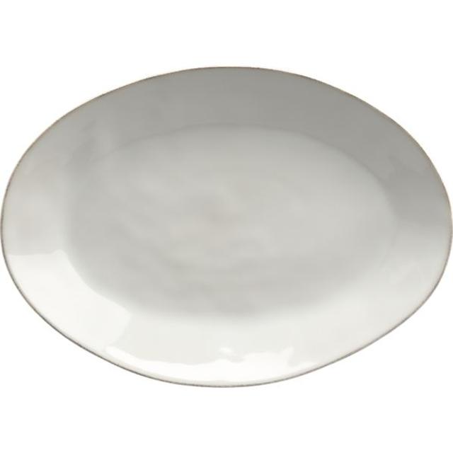 Marin White Small Oval Platter