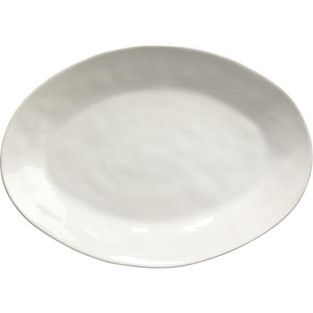 Marin White Large Oval Platter