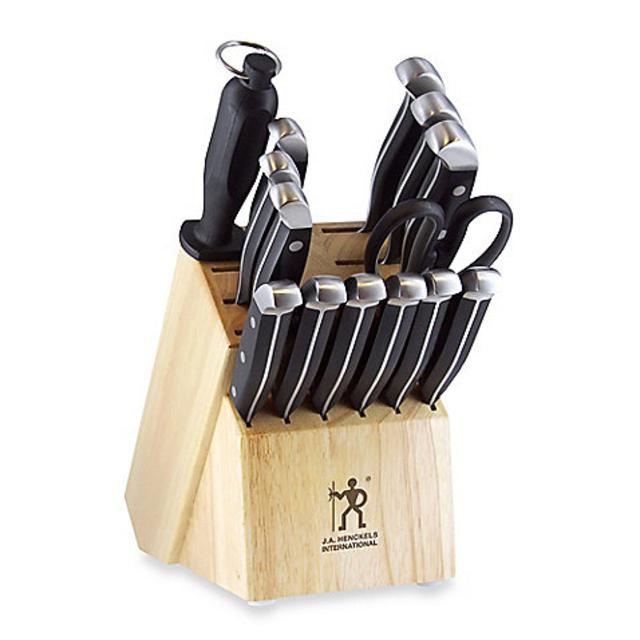 J.A. Henckels International Statement 15-Piece Knife Block Set
