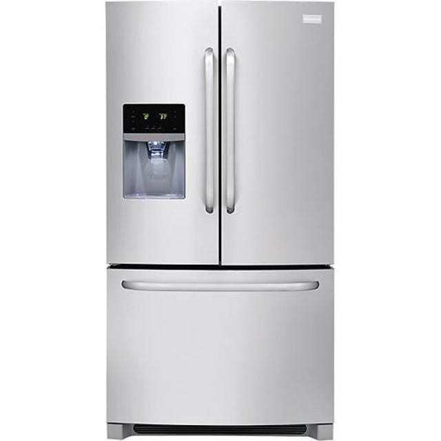 Frigidaire - 26.7 Cu. Ft. French Door Refrigerator with Thru-the-Door Ice and Water - Stainless-Steel