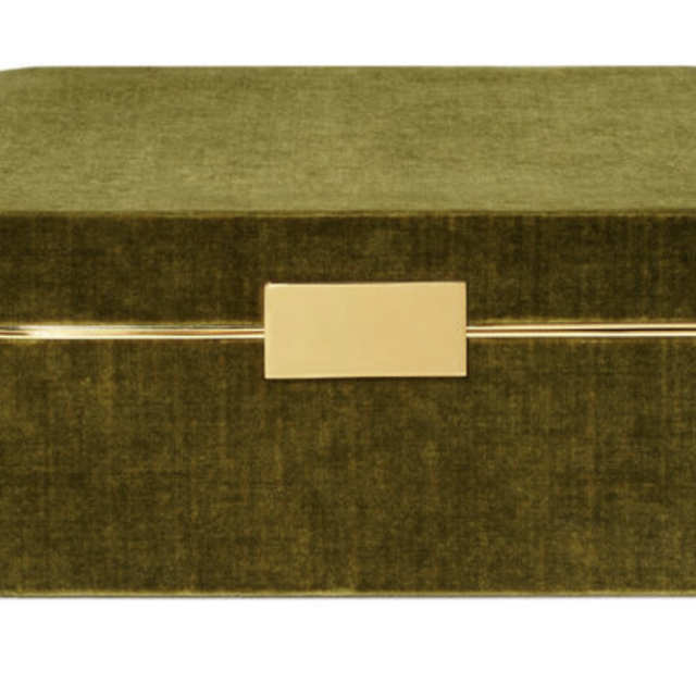 Beauvais Velvet Jewelry Box