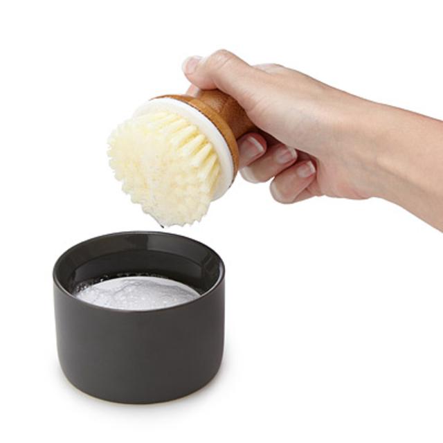 soap dispenser and brush set