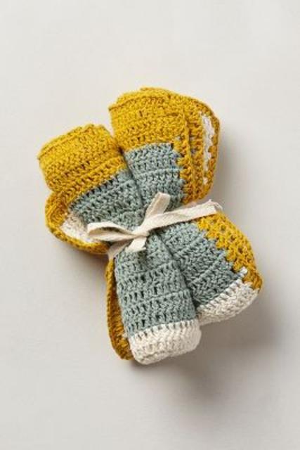 Lussi Crocheted Dishcloths