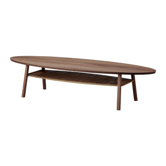 STOCKHOLM     Coffee table, walnut veneer