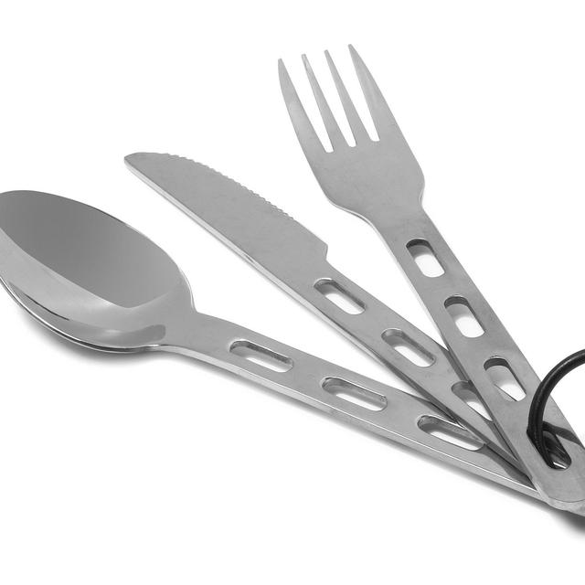 REI Campware Stainless Steel Utensil Set