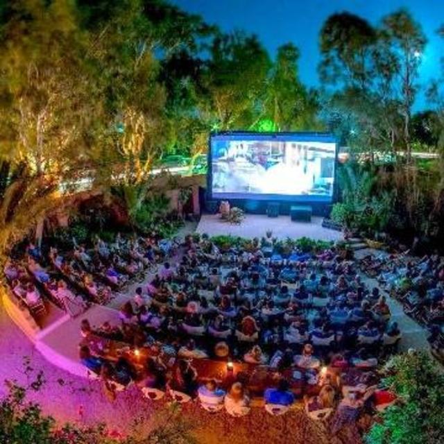 Dinner and an Outdoor Movie