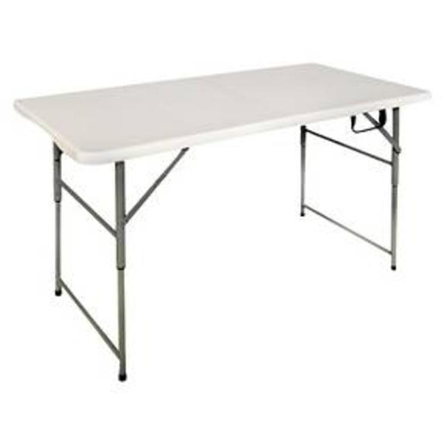 4' Folding Banquet Table - Plastic Dev Group®