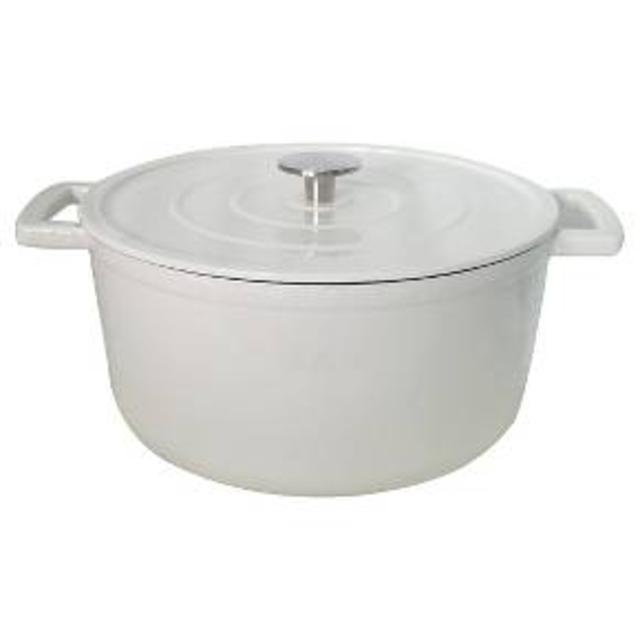 White Cast Iron Dutch Oven - Threshold™