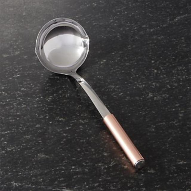 Ladel With Copper Handle