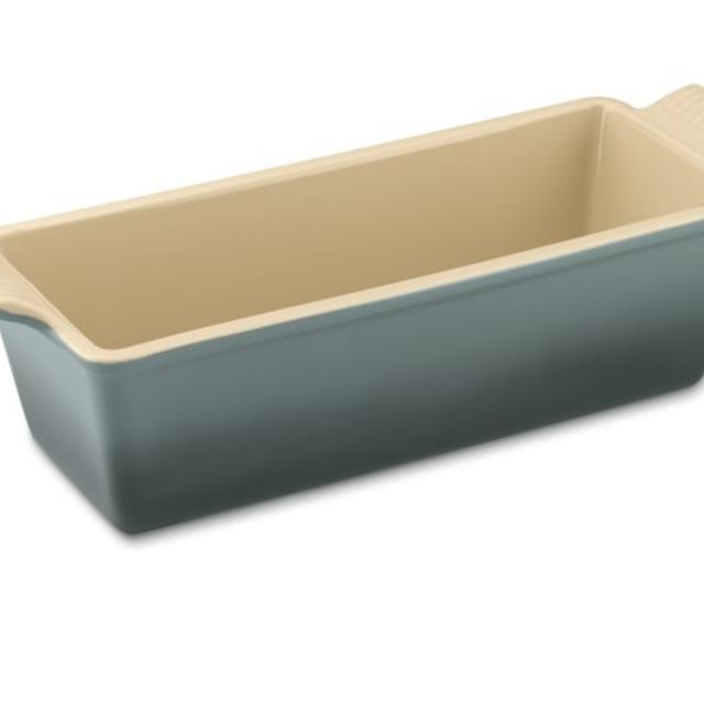 Le Creuset Heritage Stoneware Loaf Pan, Large, Ocean