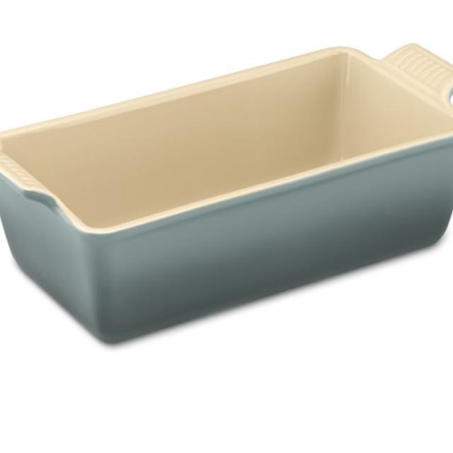 Le Creuset Heritage Stoneware Loaf Pan, Small, Ocean
