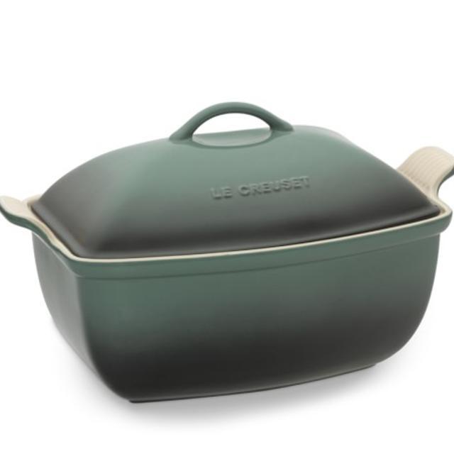 Le Creuset Stoneware Deep Covered Baker, 4 1/2-Qt., Ocean