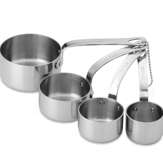 Williams-Sonoma Stainless-Steel Measuring Cups, Set of 4