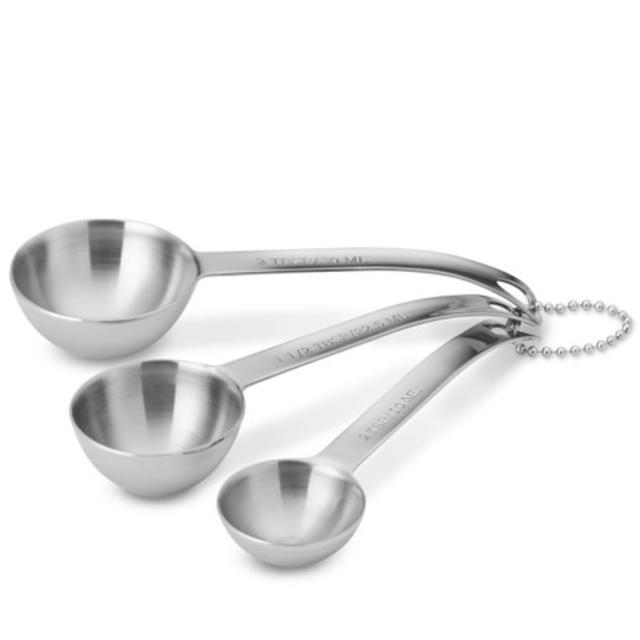 Williams-Sonoma Stainless-Steel Odd Size Measuring Spoons, Set of 3