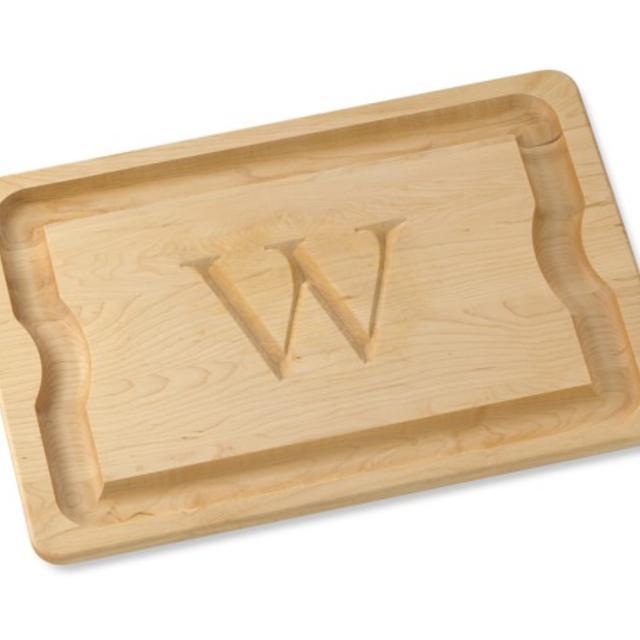 Monogrammed Carving Board
