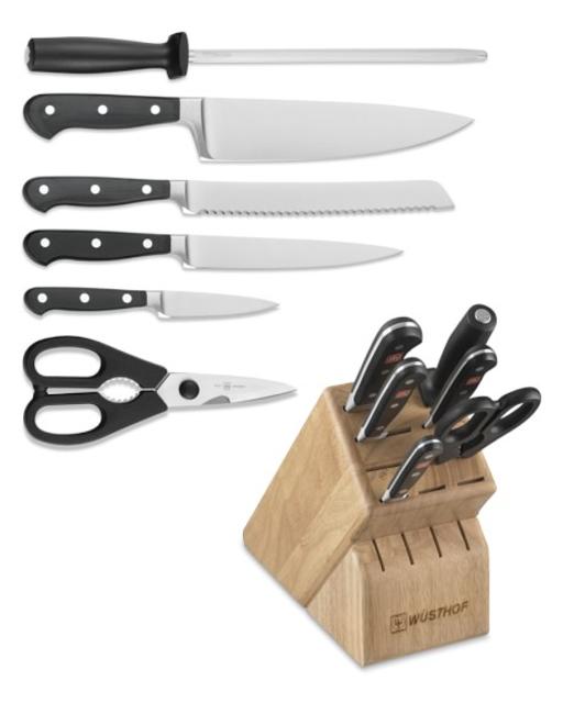 Wüsthof Classic 7-Piece Knife Block Set
