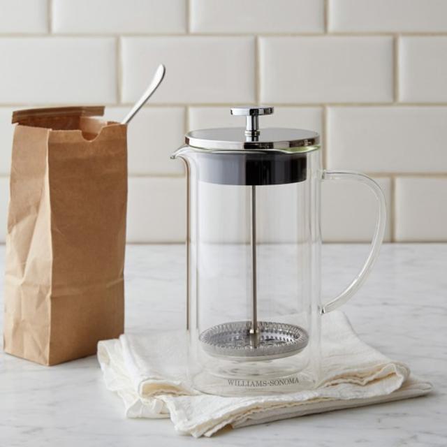 Williams-Sonoma Double-Wall Glass French Press