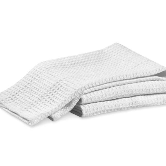 Jumbo Waffle Towels, Set of 3, White