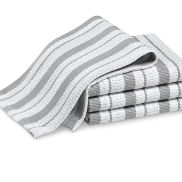 Williams-Sonoma Striped Dishcloths, Set of 4, Drizzle