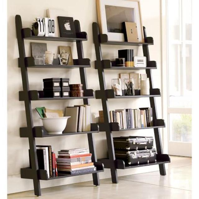 Studio Wood Wall Shelf, Black