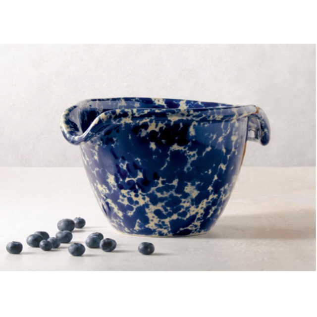 Handmade Stoneware Batter Bowl, Large